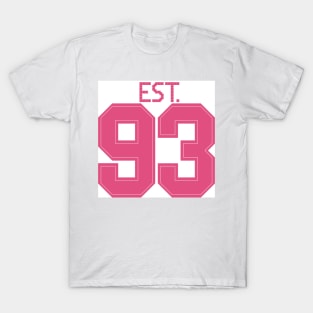 Est. 93 pink T-Shirt